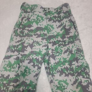 Burton Snow Pants Boys Large L Heavy Winter Snowboard Ski 14/16 Minecraft